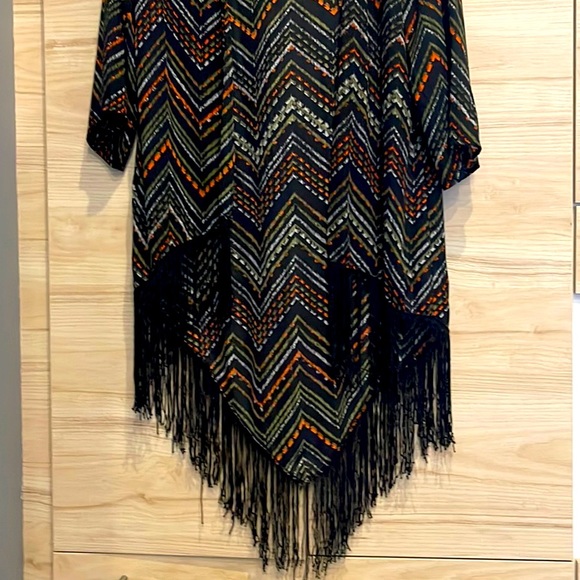 Riley & James Sheer Fringed Cardigan - Picture 8 of 10